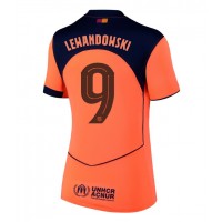 Stroje piłkarskie Barcelona Robert Lewandowski #9 Koszulka Trzeciej dla damskie 2025-26 Krótki Rękaw